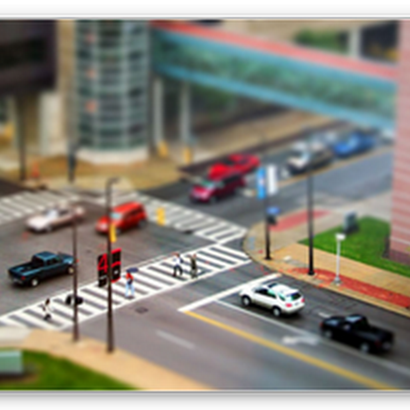 TiltShift «игрушечные» фотографии SOFTMIXER